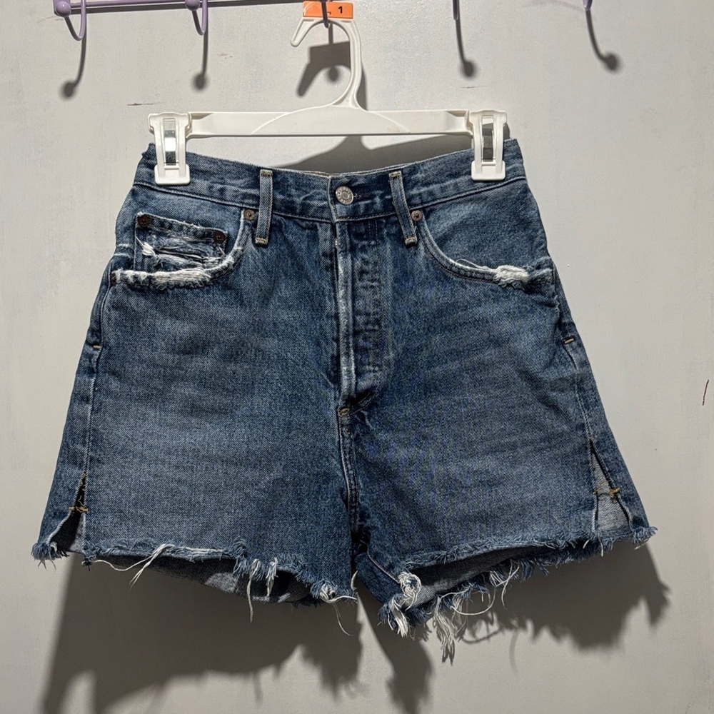 AGOLDE Dee denim shorts